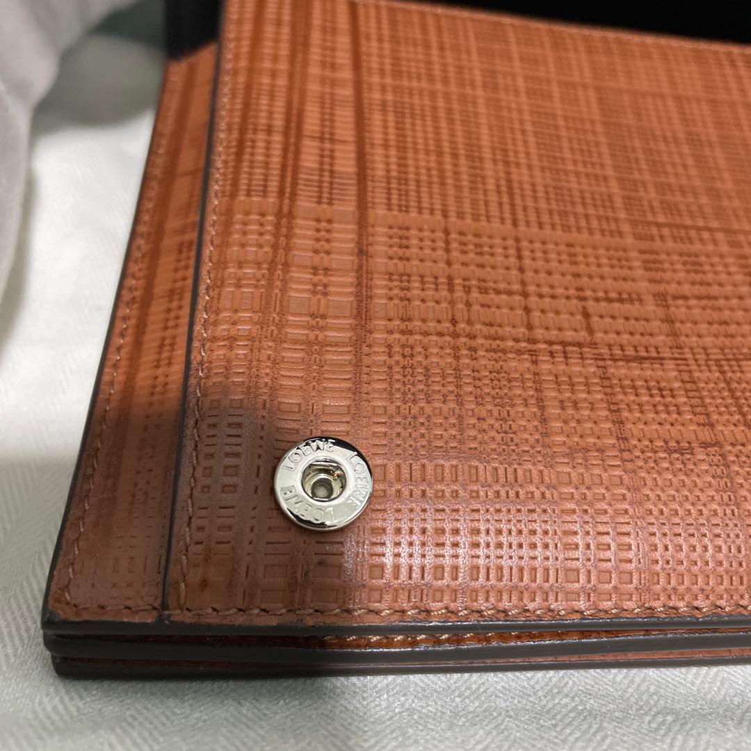 ロエベ　リネン　長財布　オーガナイザー　新品未使用