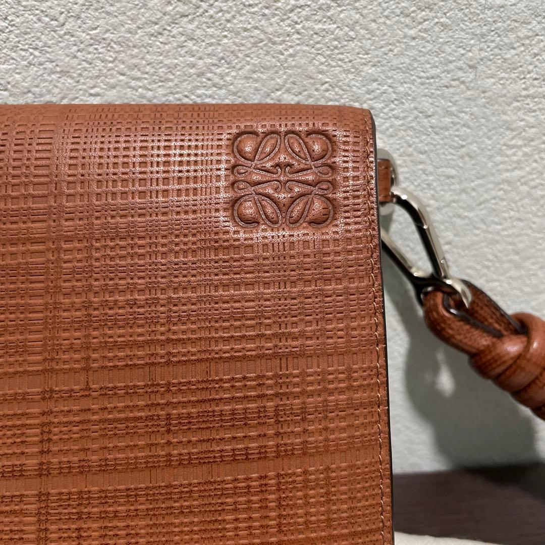 ロエベ　リネン　長財布　オーガナイザー　新品未使用