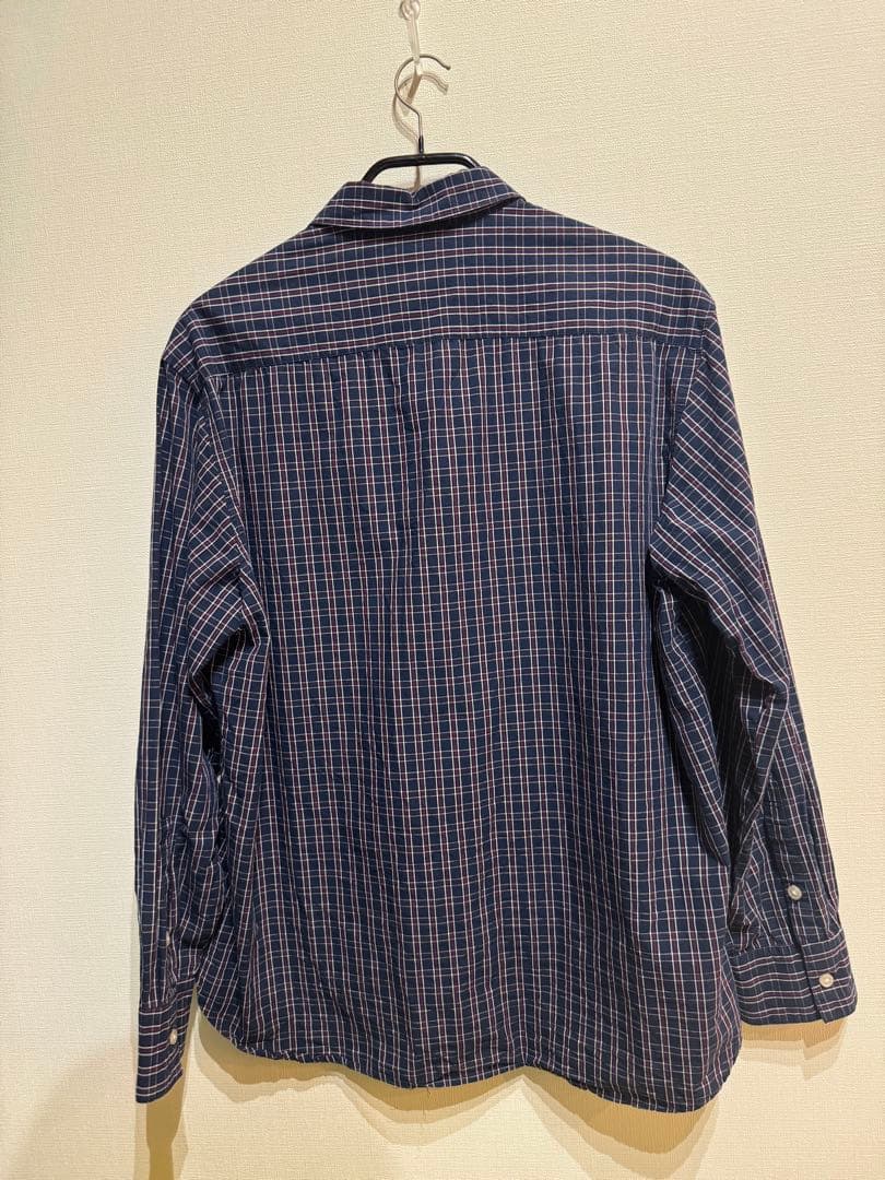 【完売】AFB POSITIVE ENERGY チェックシャツ ネイビー