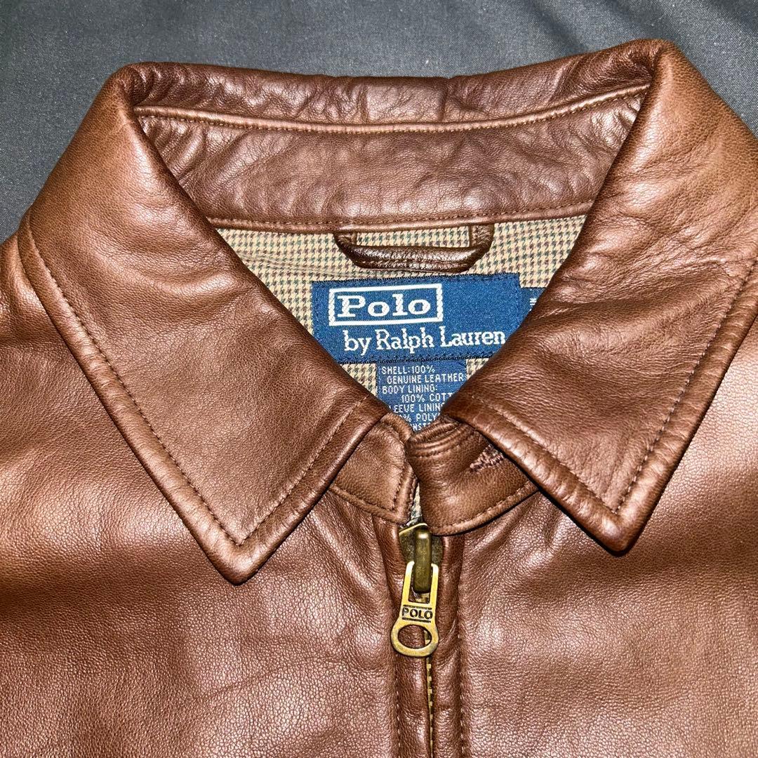 ジャケット・アウター Polo Ralph Lauren 90s leather jacket