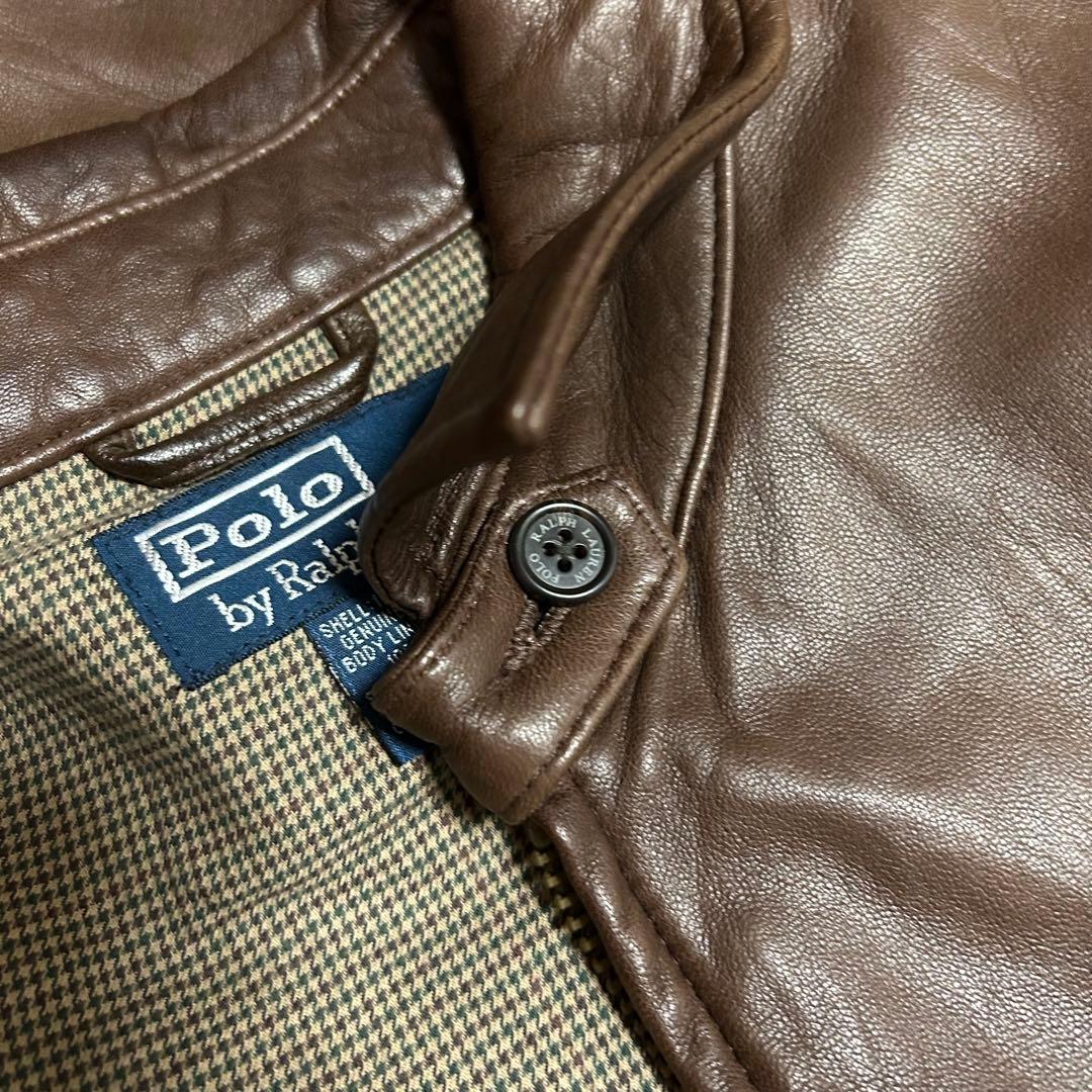 ジャケット・アウター Polo Ralph Lauren 90s leather jacket