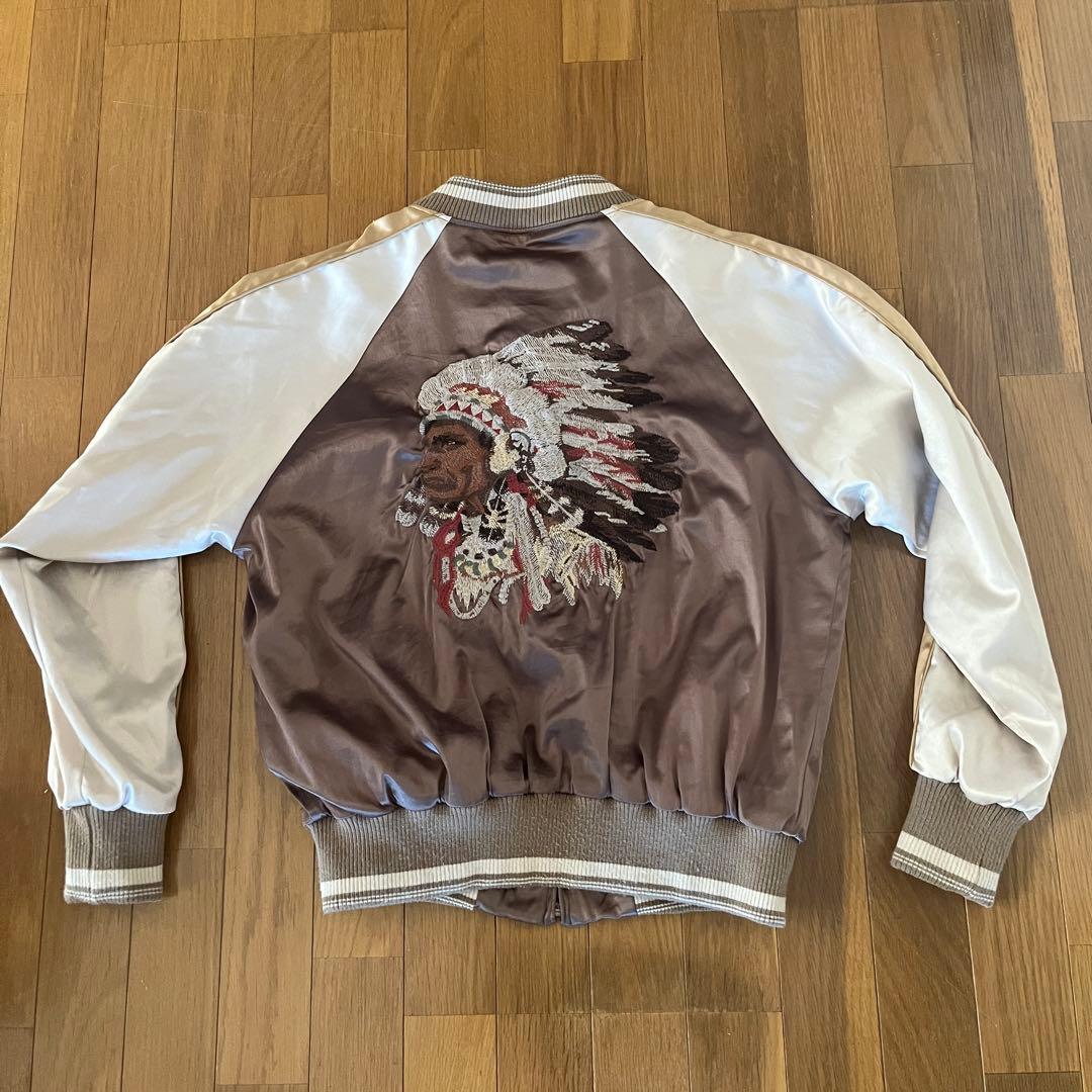 souvenir jacket Indian motif / スカジャン