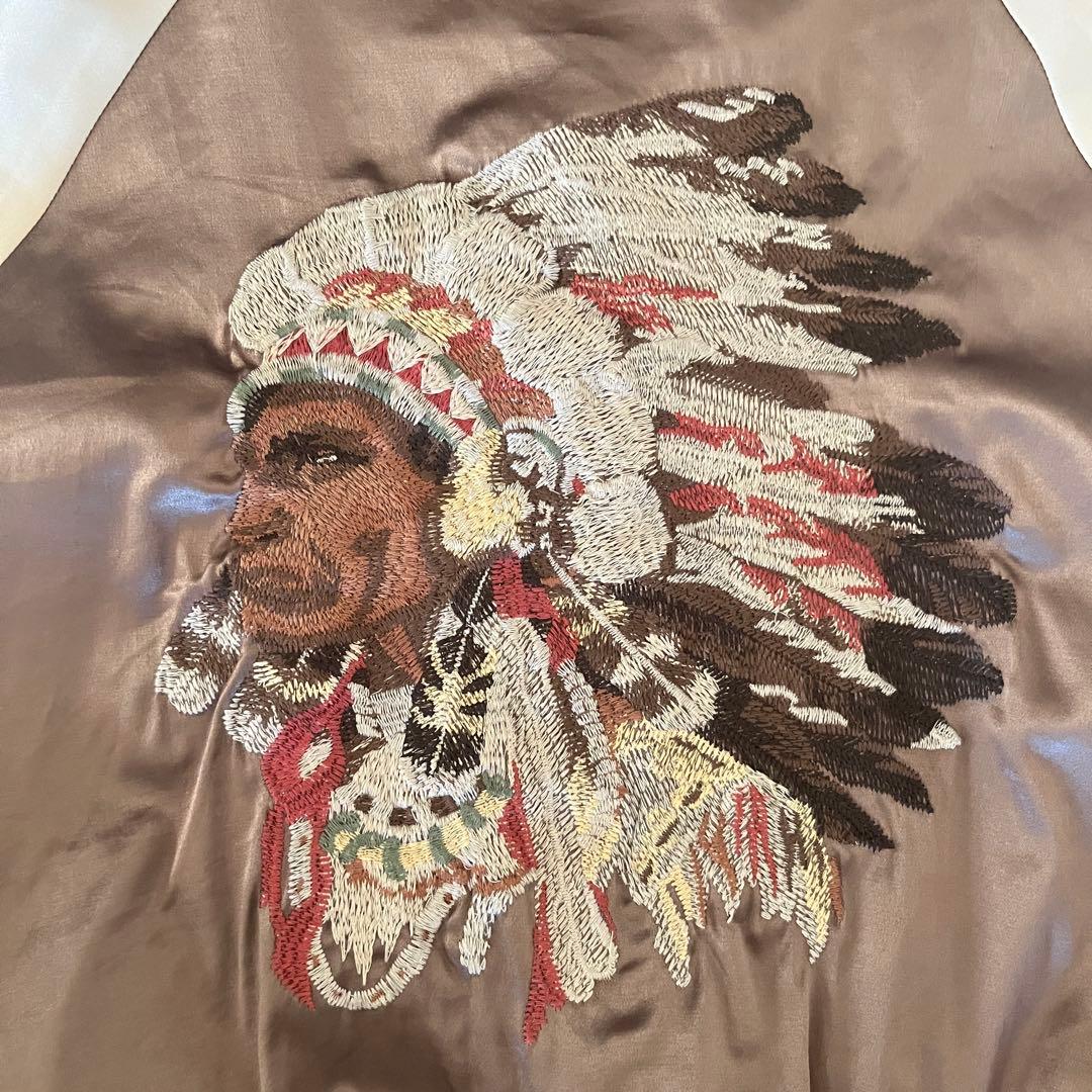 souvenir jacket Indian motif / スカジャン