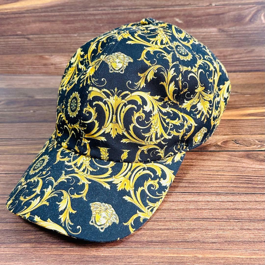 Versace(ヴェルサーチェ) バロックプリント キャップ 帽子 58cm