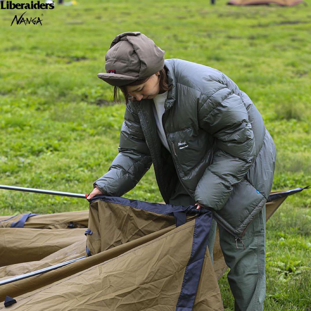 新品未使用！NANGA リべレイダース ダウンジャケット L