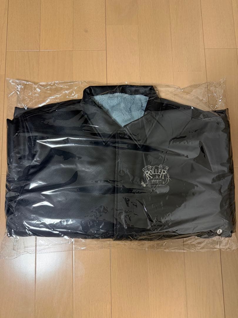 キムタク ROLLER MAGAZINE フェイクレザーコーチジャケット