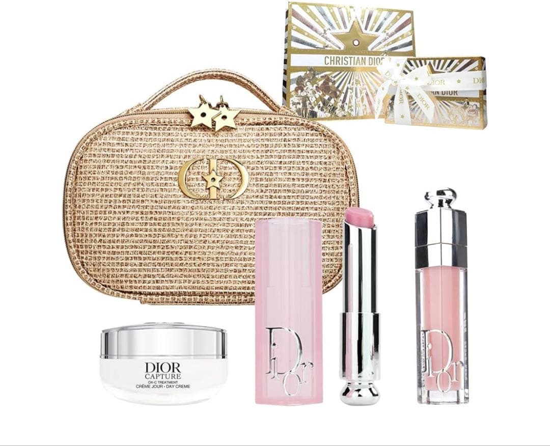 Dior 2025年クリスマスホリデーギフトセット ポーチ付き