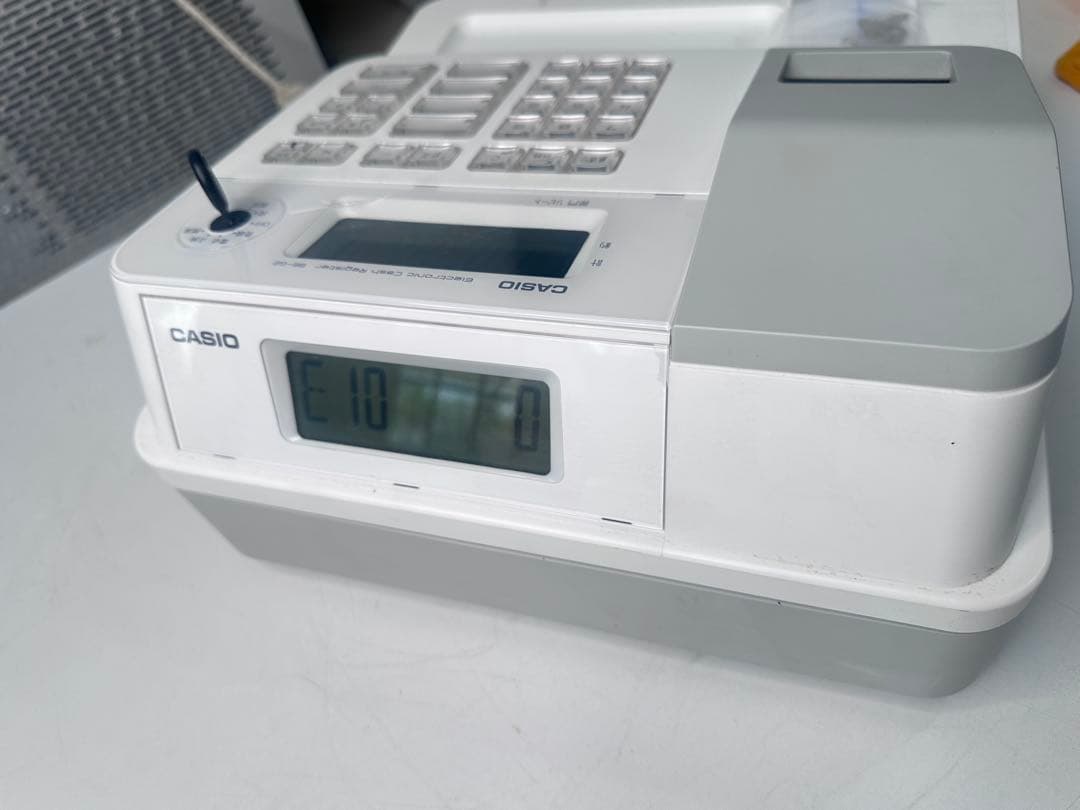 カシオ電子レジスター　SE-G2-WE