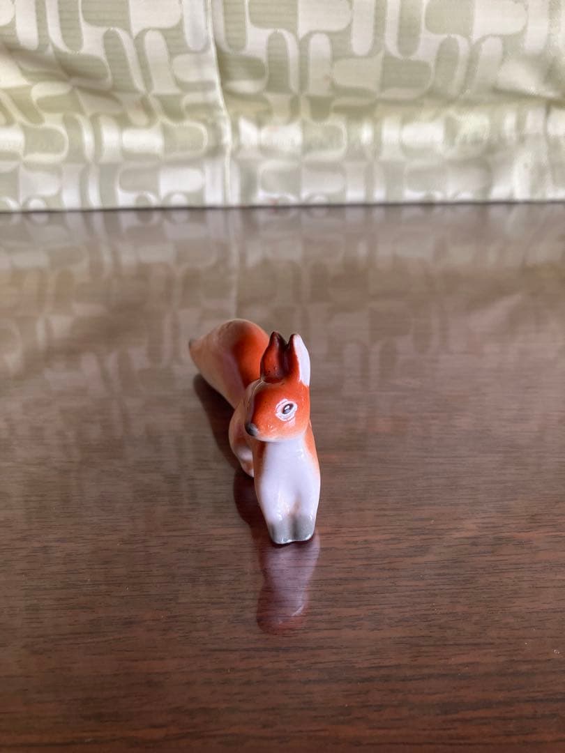 ロモノーソフ　フィギュリン　フィギュア　リス　Made in USSR