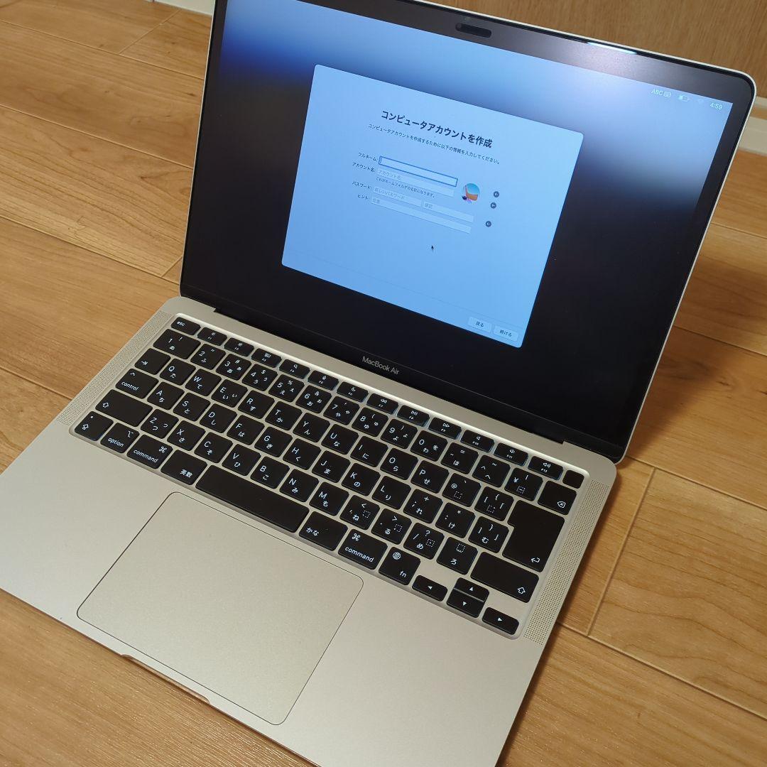 【メモリ16GB/ストレージ512GB】Apple MacBook　Air M1