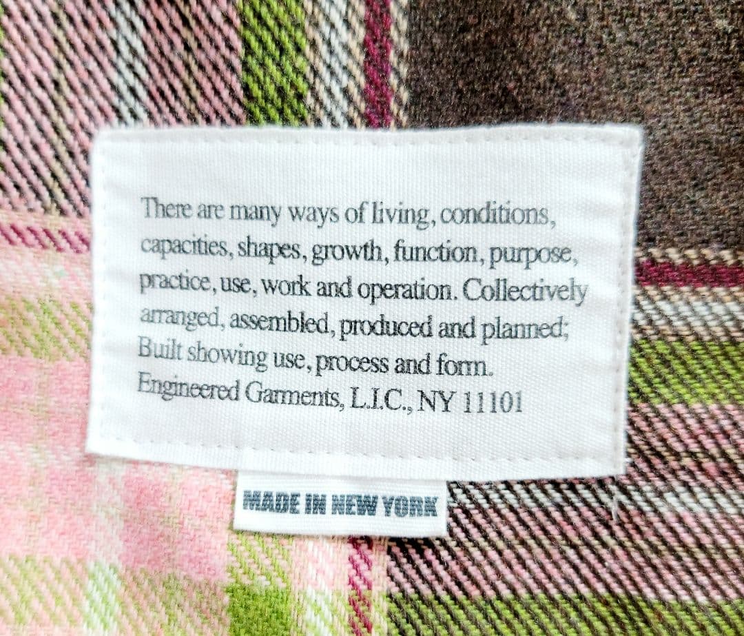 ENGINEERD GARMENTS　エクスプローラーシャツジャケット