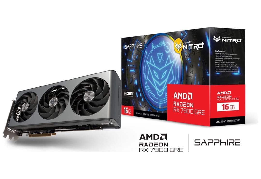 グラフィックボード・グラボ・ビデオカード Sapphire NITRO+ Radeon RX 7900 GRE
