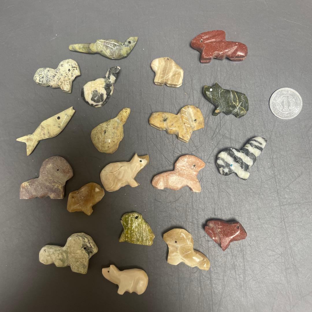 ネイティブアメリカン　フェティッシュ　アニマルストーン