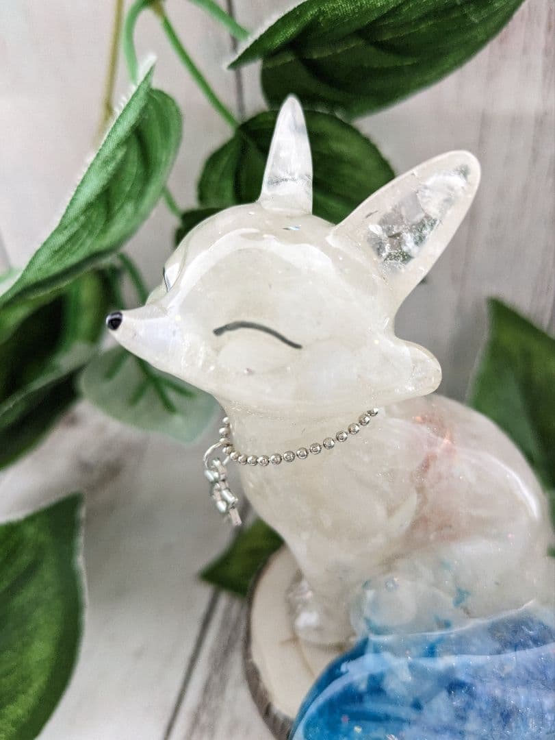 【睦月】シトリンのビリケンさん形オルゴナイト☆他２点