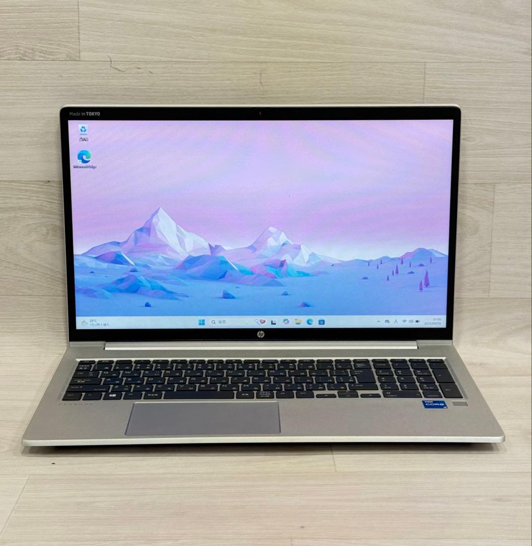 11世代Hp ProBook450 G8ノート/i5/メモリー16GB/SSD