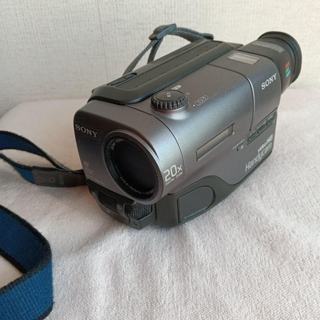 SONY Handycam Hi8 20倍ズーム本体　アクセサリー付き