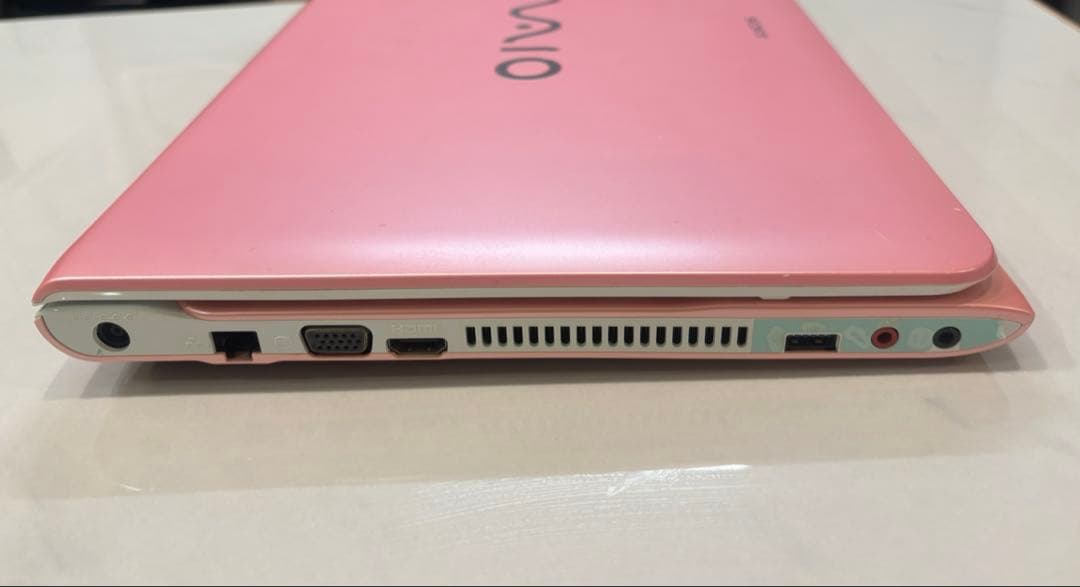 SONYVAIOノートPC Windows8 動作確認済み ピンク