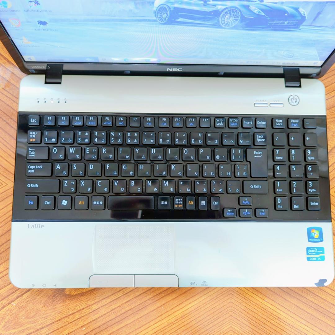 ブルーレイ再生⭐高性能i5・大容量500GB✨初心者も安心のNECノートPC