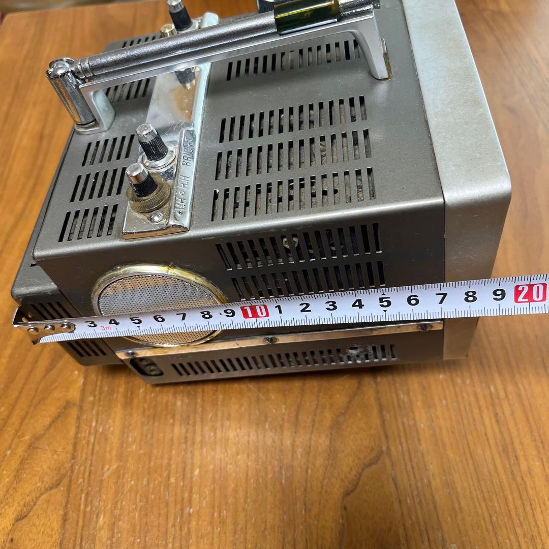 昭和レトロ　三菱電機　MITSUBISHI コンパクトテレビ アンテナ付き