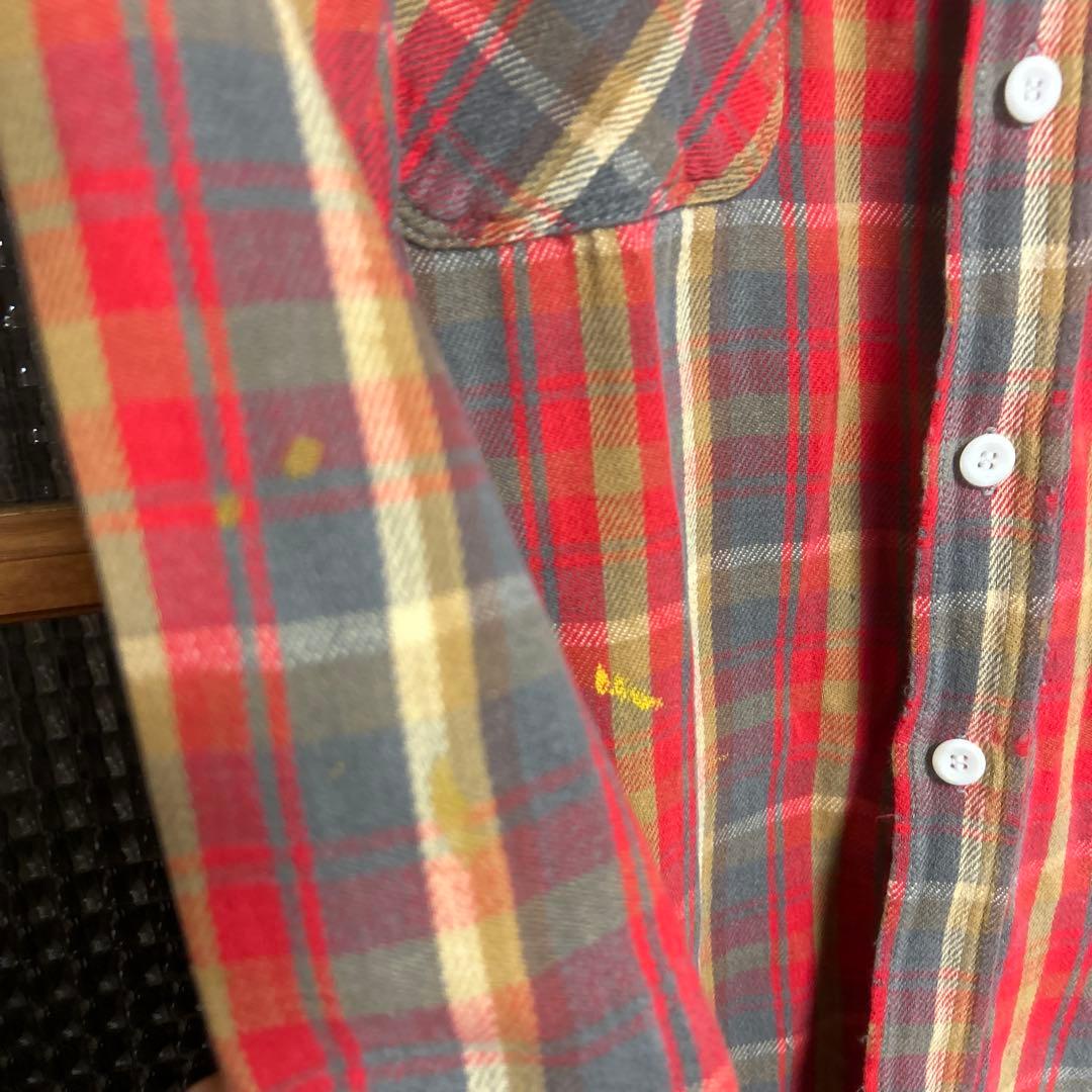 BIG MAC 60'ビンテージ ネルシャツ　L