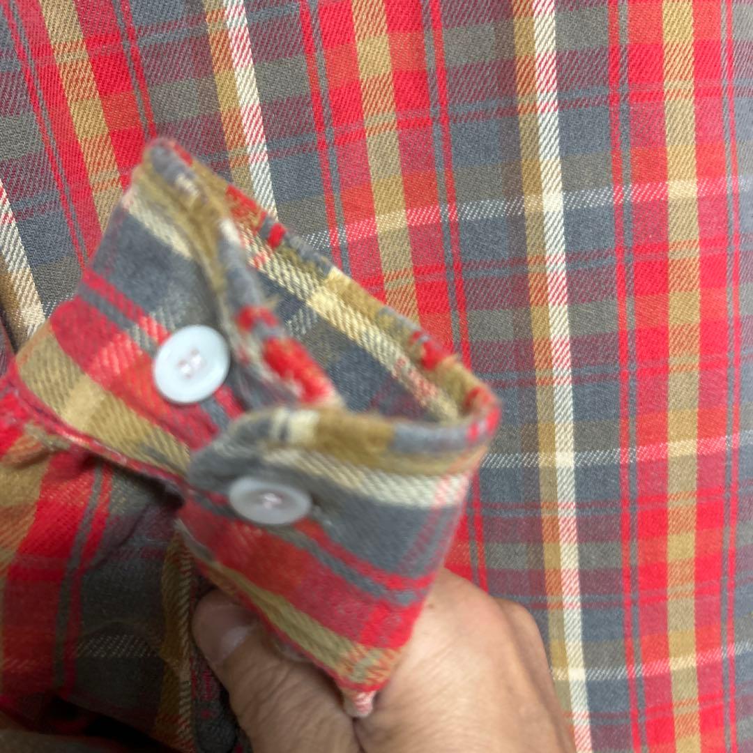 BIG MAC 60'ビンテージ ネルシャツ　L