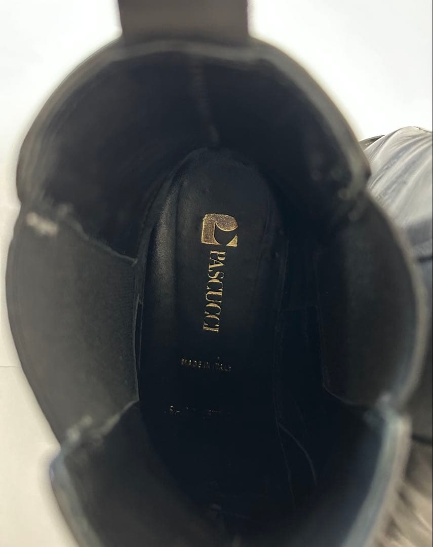 ☆PASCUCCI☆ サイドゴアブーツ ブラック