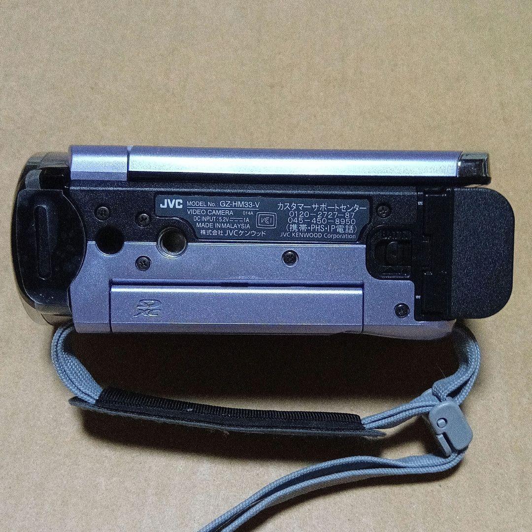 JVC ビデオカメラ Everio バイオレット GZ-HM33-v