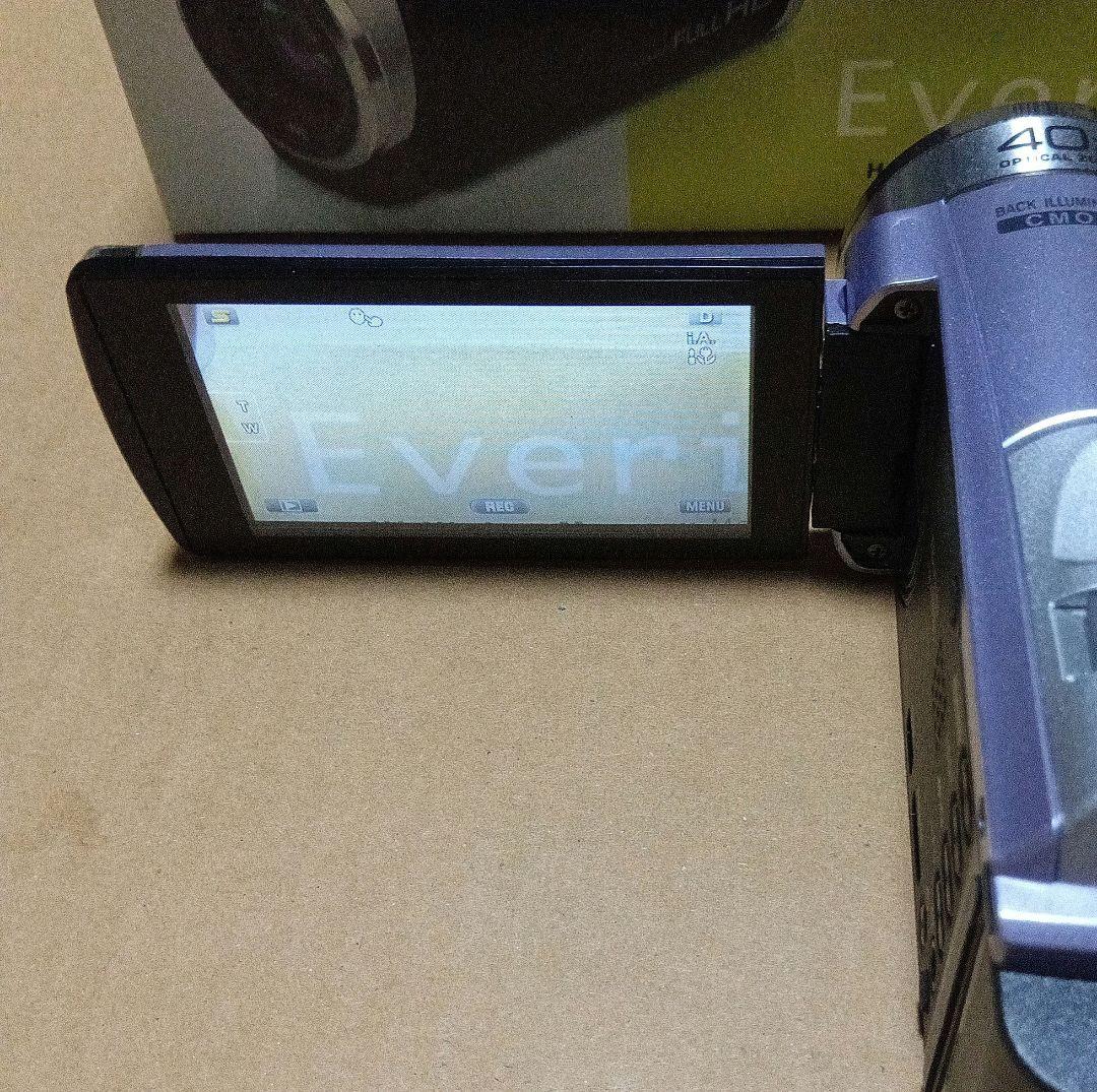 JVC ビデオカメラ Everio バイオレット GZ-HM33-v