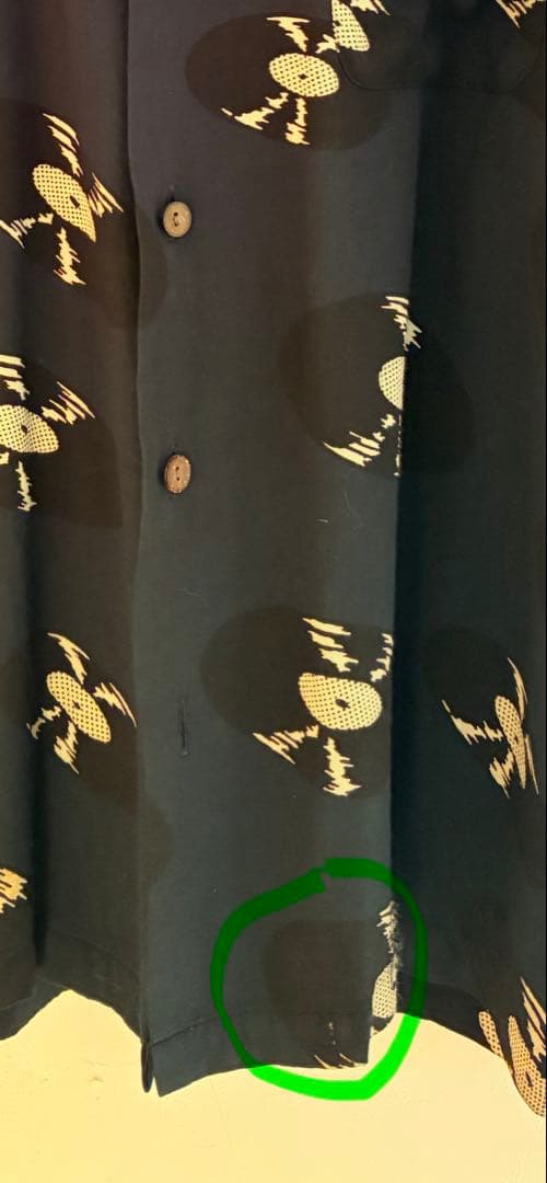 WACKO MARIA レコード　シャツ