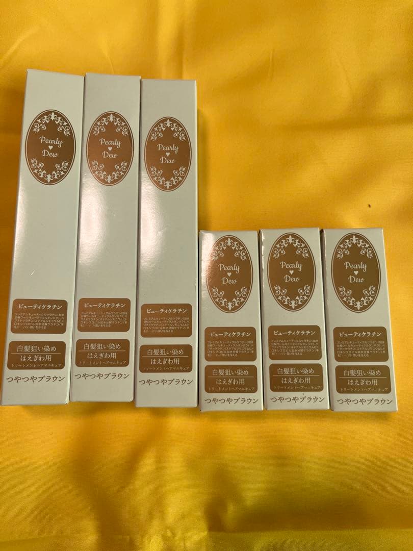 【新品未使用お買得！】Pearly Dew白髪狙い染め生際用 ヘアマニキュア