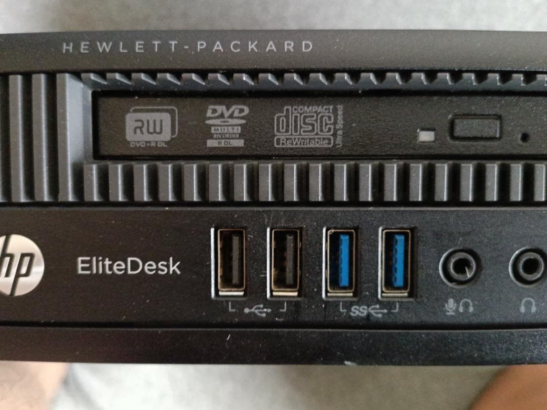 Windowsデスクトップ HP EliteDesk 800G1 USDT i5-4690S SSD/HDD