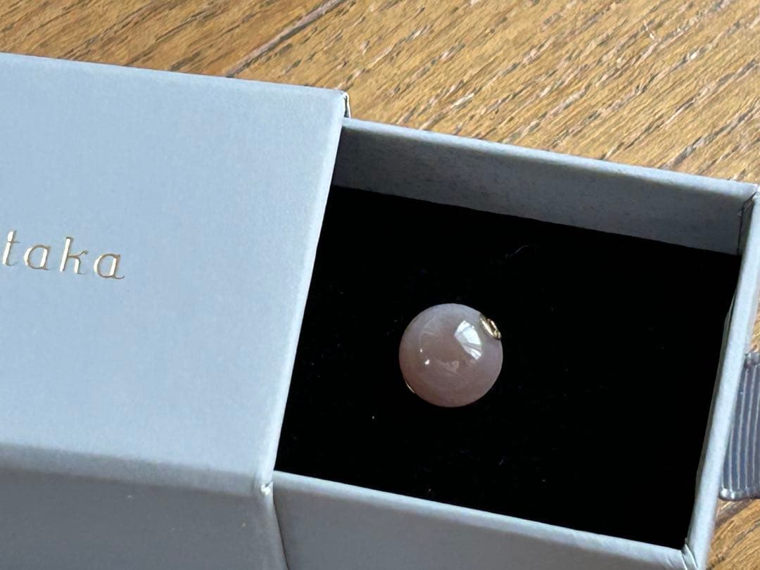 ヒロタカ hirotaka ボツワナアゲート　　　スピア ピアス専用