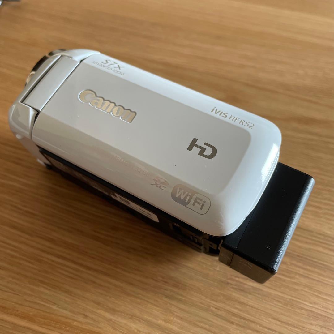 Canon iVIS HF R52 ビデオカメラ　三脚