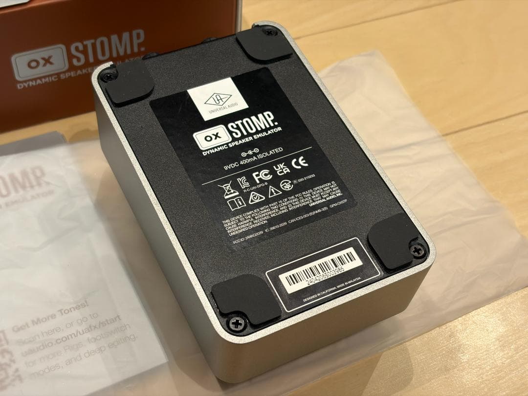 ギター UAFX OX Stomp