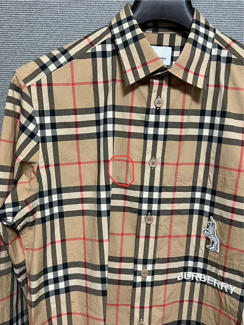 BURBERRY バーバリー チェックシャツ Yシャツ