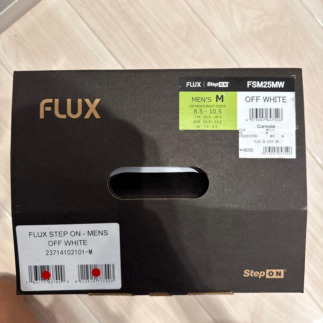 美品 24-25 FLUX DS FSM25MW ビンディング M STEPON