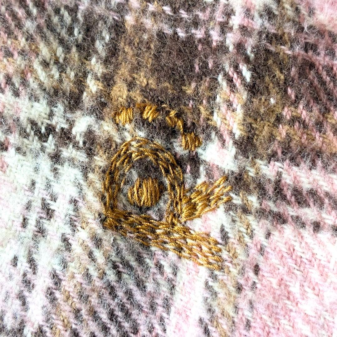 未使用タグ付き✨45R　現行　柔らか インドネルのフリルチュニック　刺繍入り