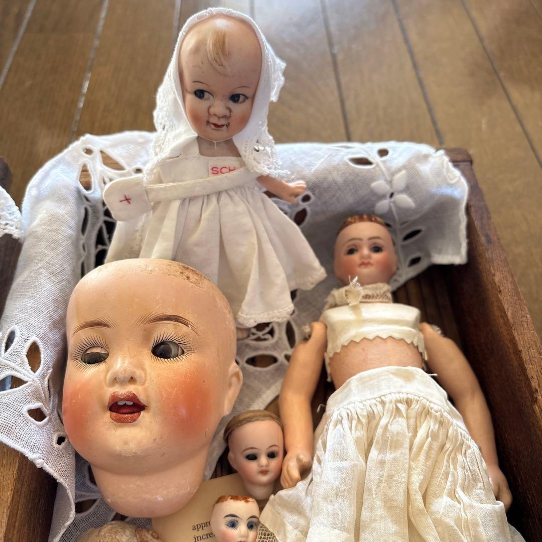 フランスアンティーク　ビスクドール