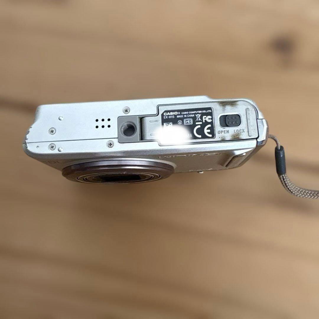 動作未確認 CASIO EXILIM EX-H15 デジカメ 10x カシオ