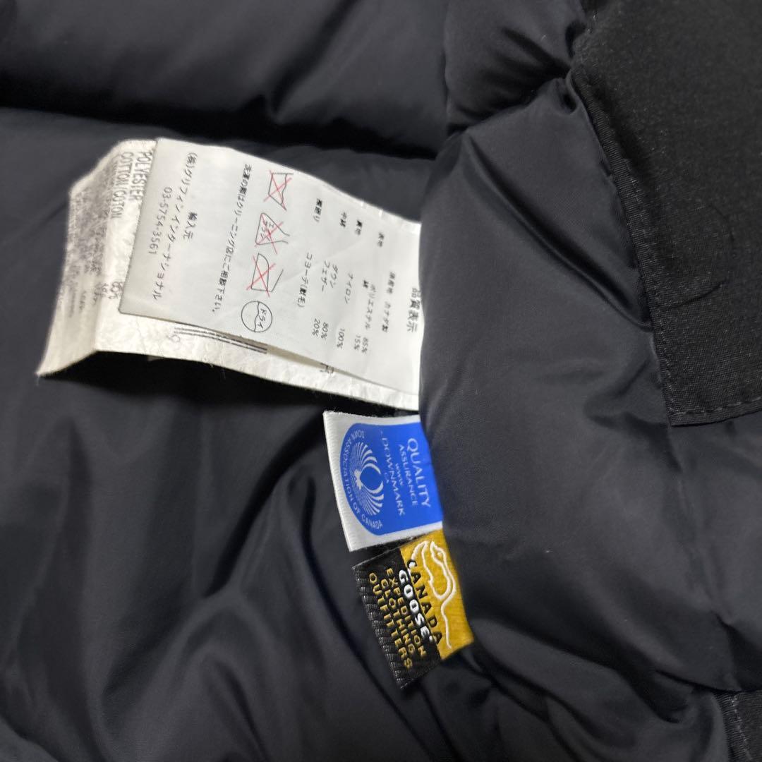   ブラックダウンジャケット サイズMM