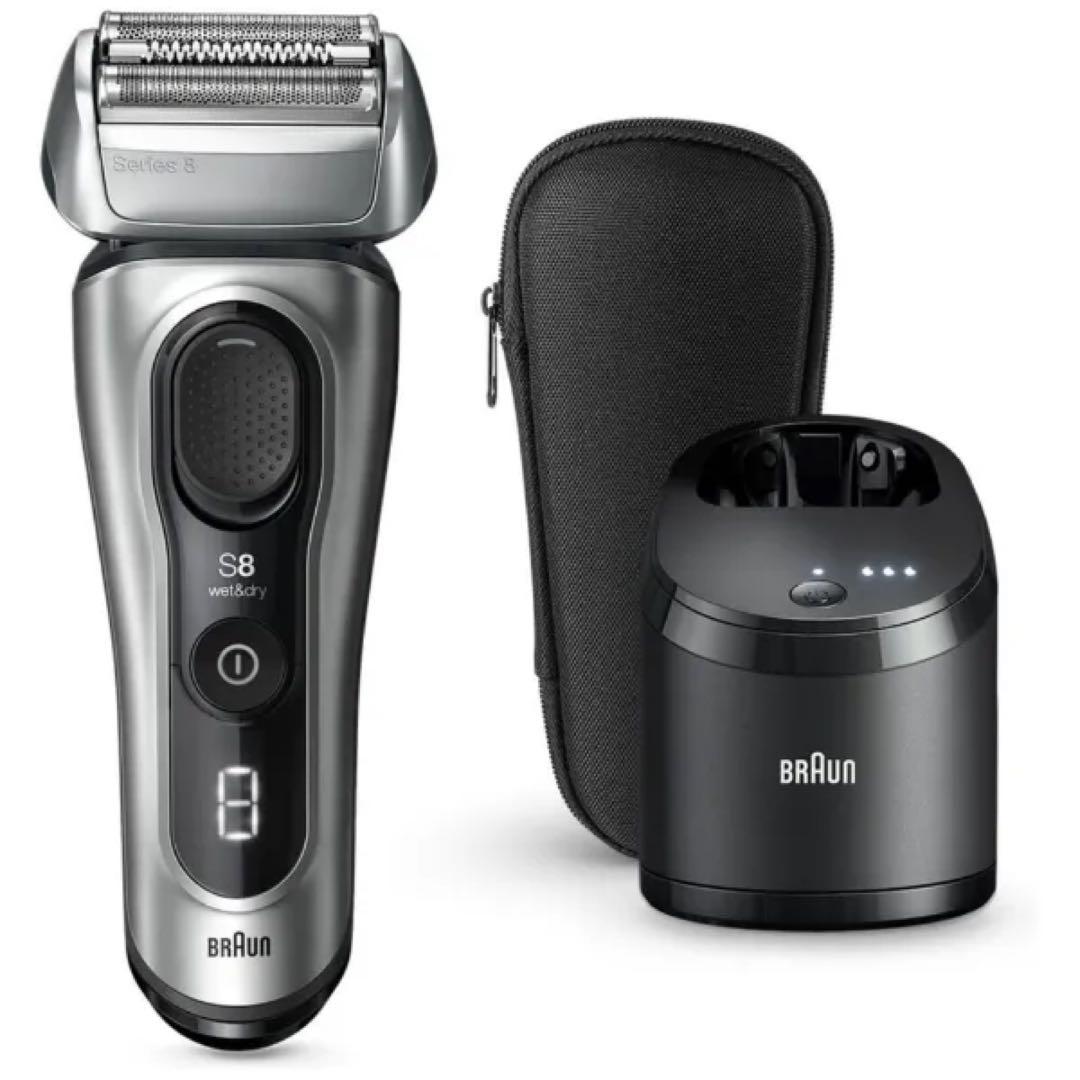 【新品】ブラウン BRAUN 8567cc シリーズ8 アルコール洗浄システム付