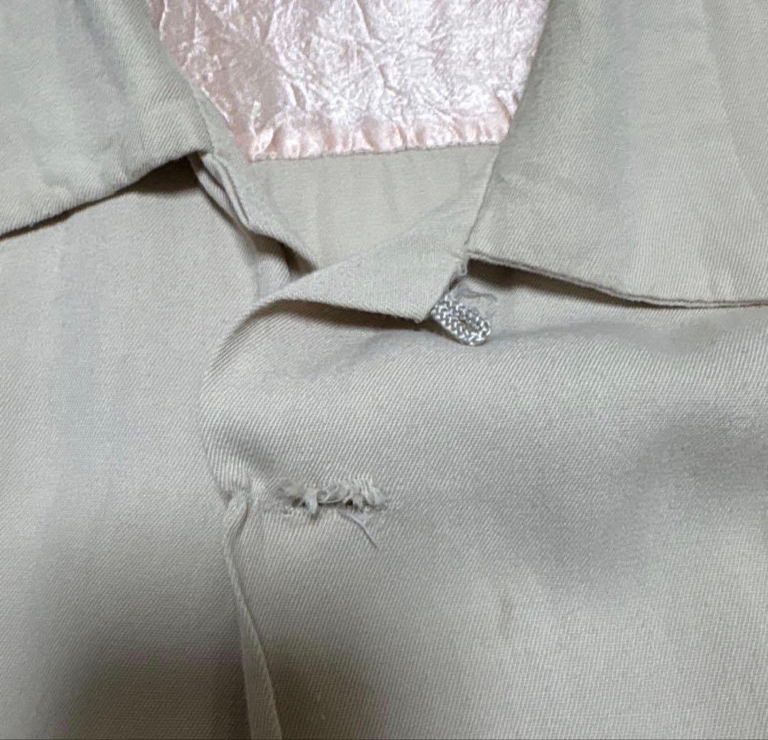 50s vintage pilgrim レーヨンギャバシャツ