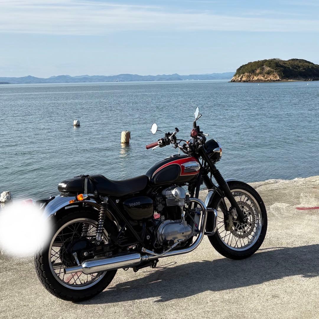 カワサキ 純正オプション W800 CAFE カフェシート w400/w650可