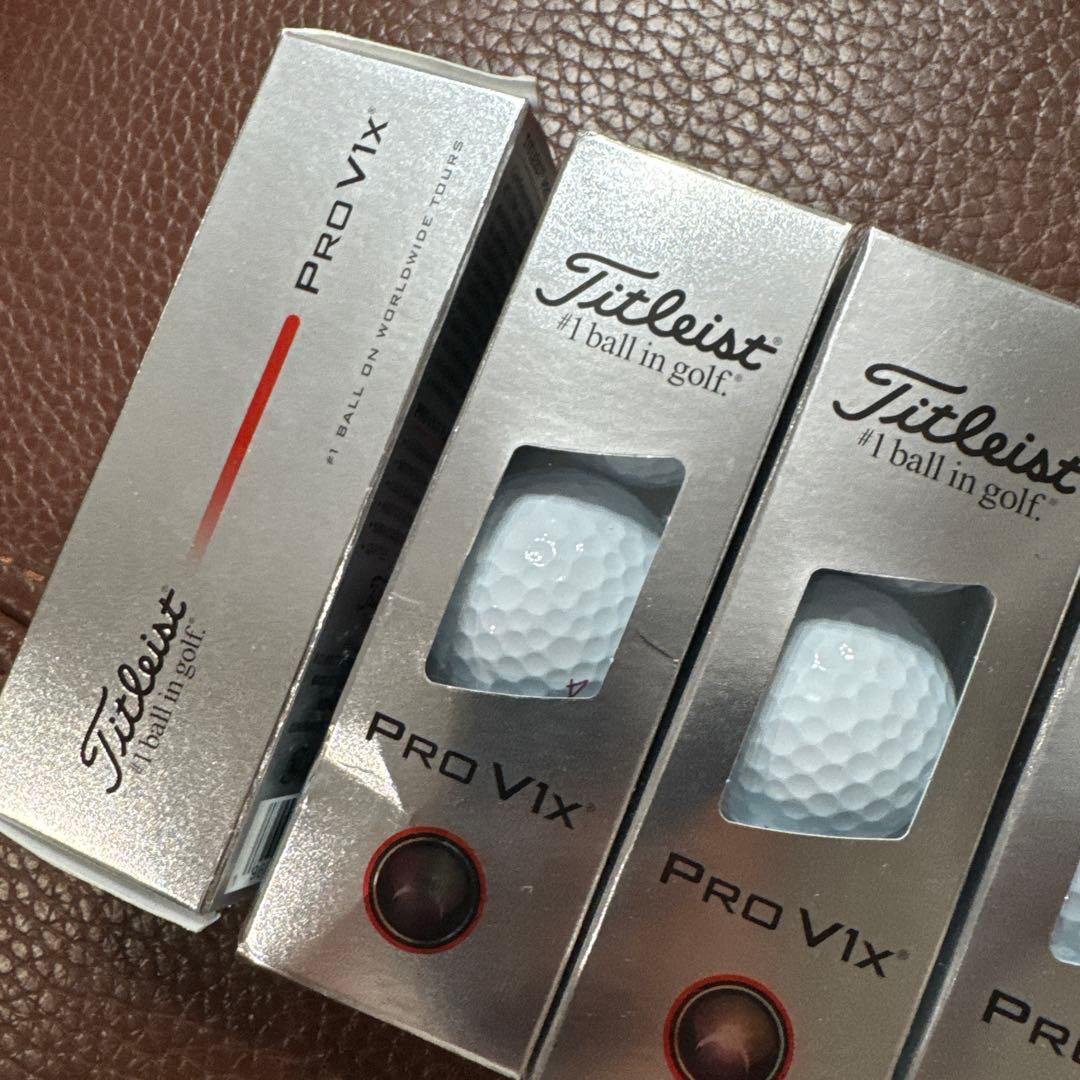 ⭐︎新品未使用品⭐︎Titleist Pro V1x ゴルフボール 2ダース