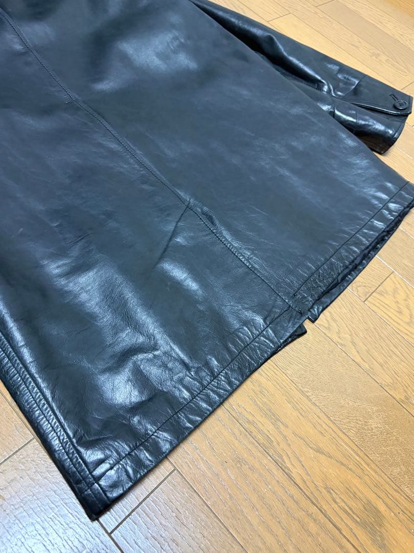 90s OLD Gapオールド ギャップ レザー カーコート 野村訓市 着用