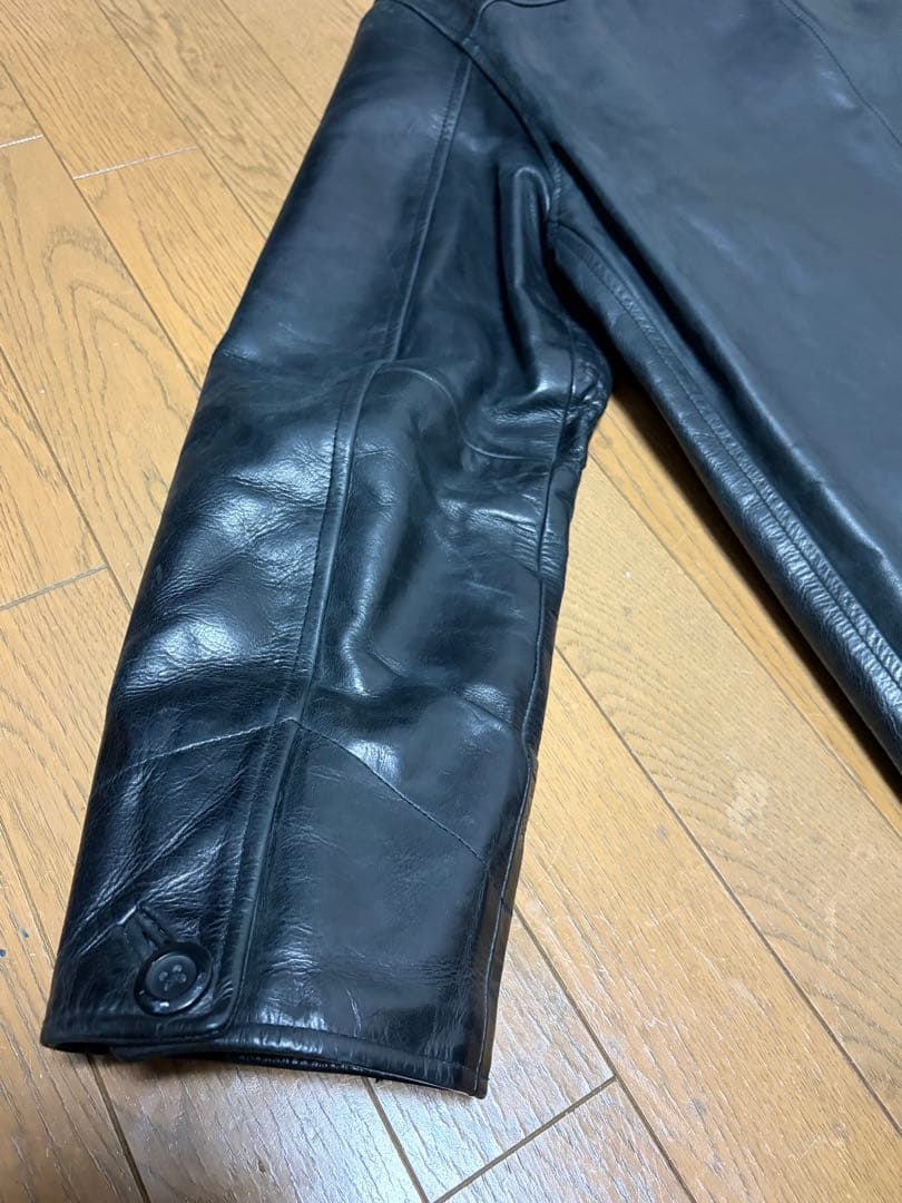 90s OLD Gapオールド ギャップ レザー カーコート 野村訓市 着用