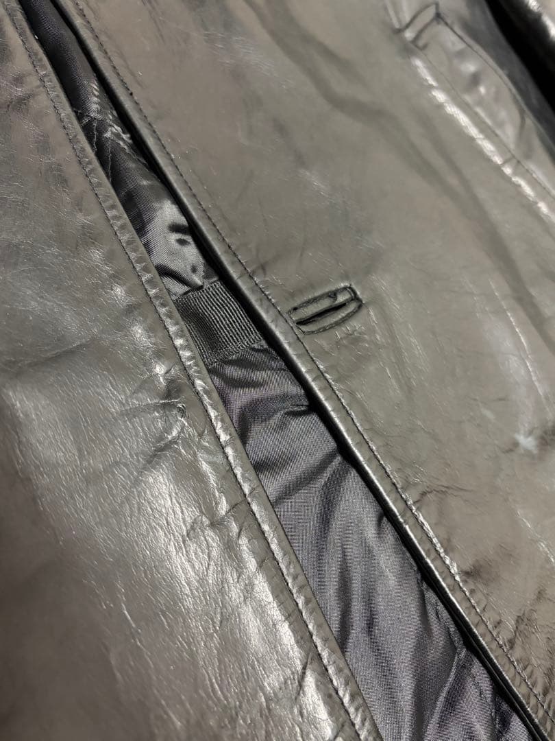 90s OLD Gapオールド ギャップ レザー カーコート 野村訓市 着用