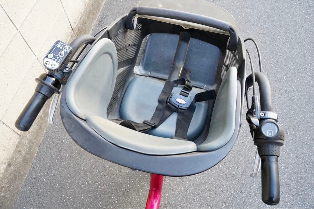 電動自転車 ヤマハ 20インチ 子供乗せ アシスト 中古 011702