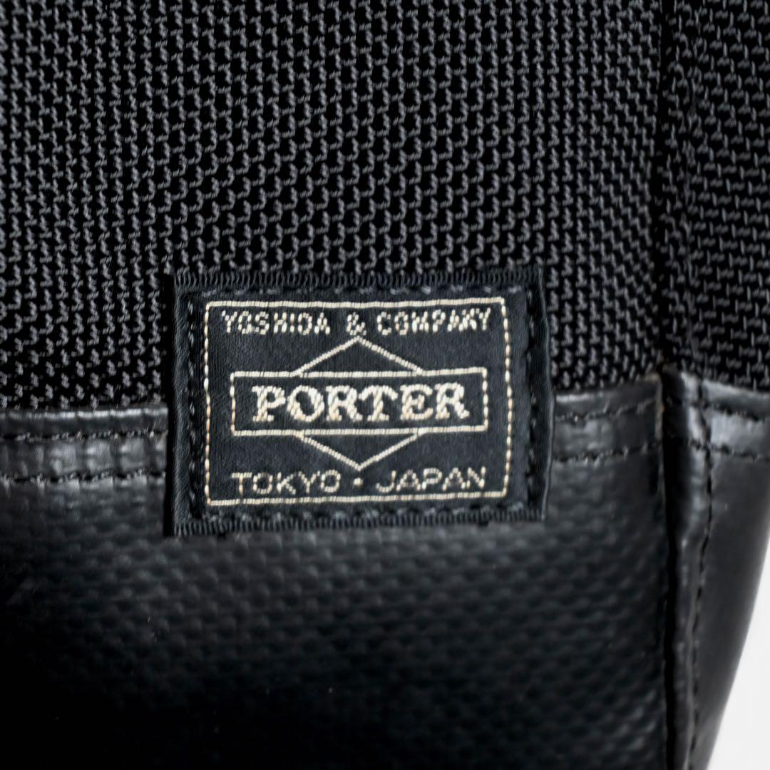 極美品 ポーター ヒート スリング ショルダーバッグ ボディバッグ 黒