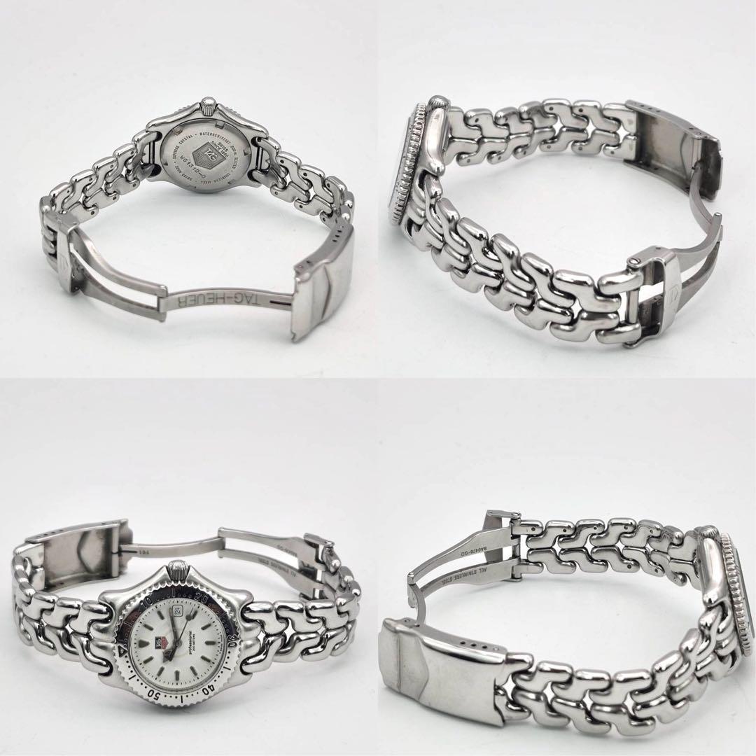 タグホイヤー　セル プロフェッショナル　WG1312 シルバー　ホワイト　デイト